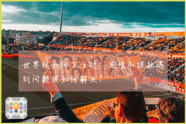 世界杯如何下注时，充值和提款遇到问题该如何解决？
