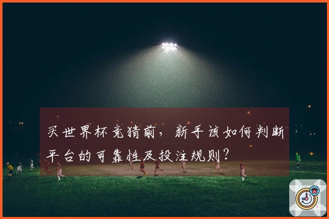 买世界杯竞猜前，新手该如何判断平台的可靠性及投注规则？